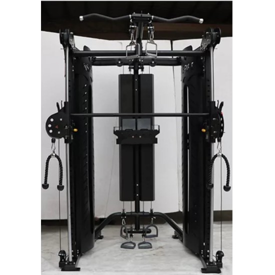 FG-X Commercial All-In-One Kraftstation - Kommerzielle Multifunktions-Trainer Smith-Machine